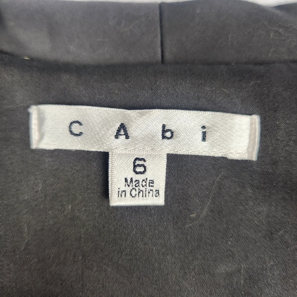 CAbi Size 6 Chocolate Brown Blazer